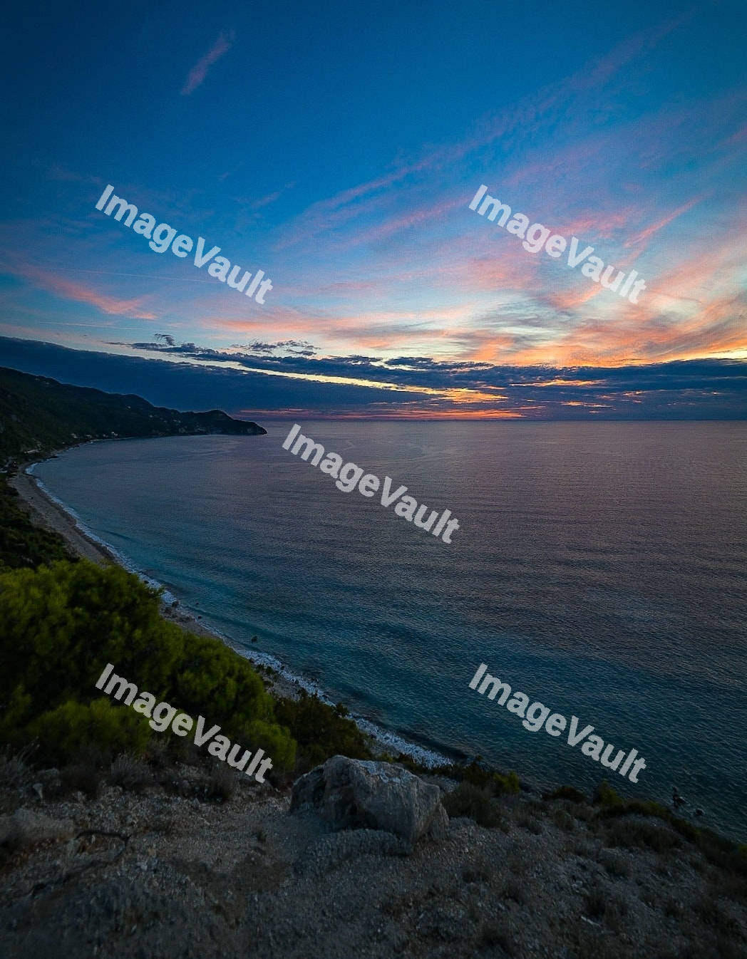 Beach sunset